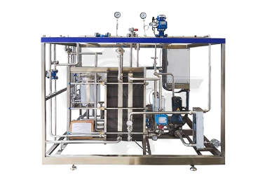 Pasteurizer des plaques.