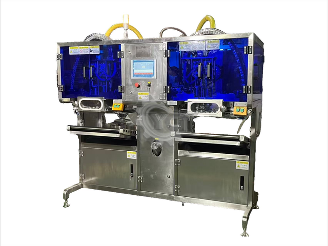 Machine de remplissage de bavoirs à double tête automatique pour pâte de jus d'ananas 