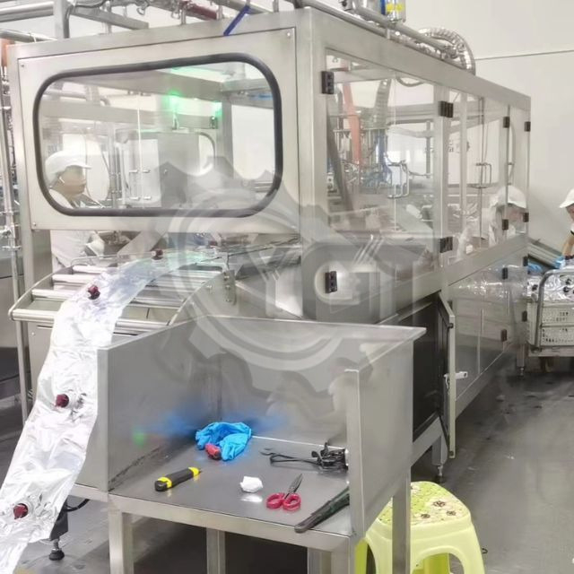 Remplisseur aseptique automatique continu BIB