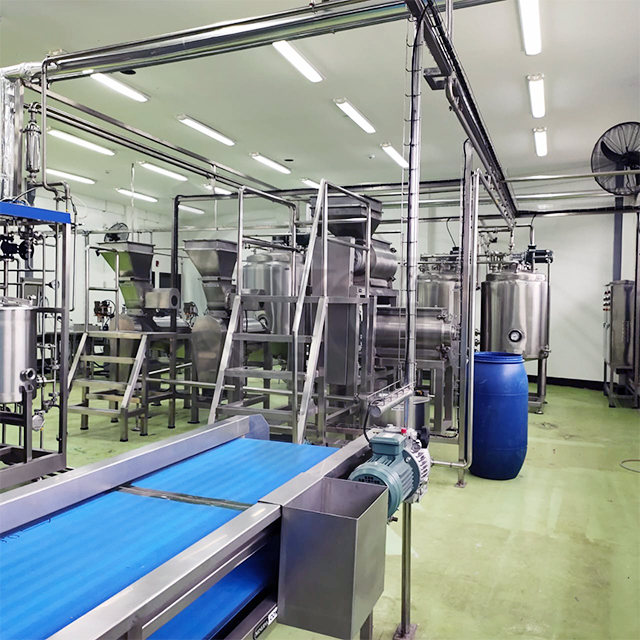 Usine de transformation des légumes (carotte / betterave / céleri / chou frisé / concombre)