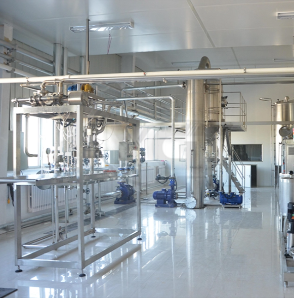 Plante de transformation de jus de fruits frais