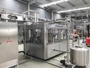 Usine de production de lait