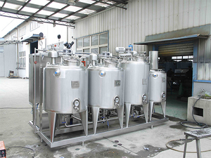 Usine de production de soja