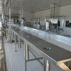 Ligne de traitement du lait de base de plantes